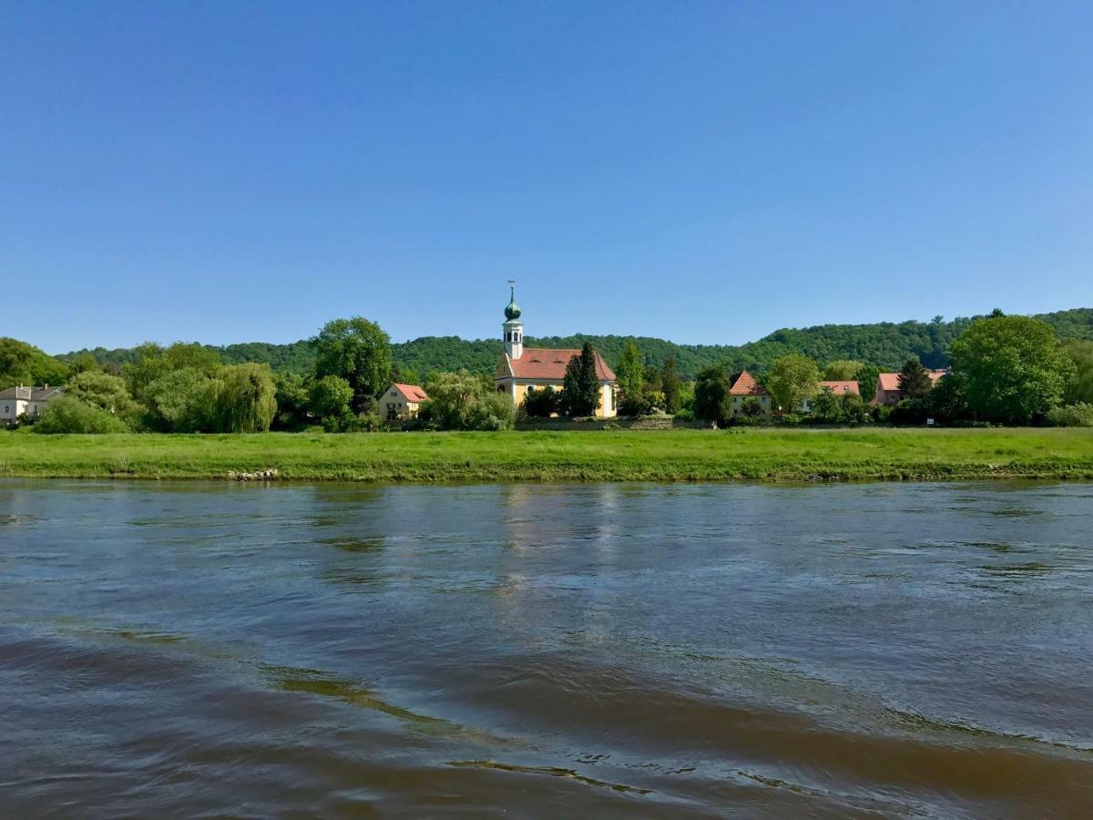 Ferienwohnung Natur Und Kunst ドレスデン エクステリア 写真